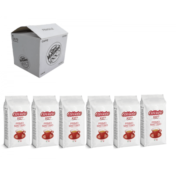 Кофе в зернах Carraro Primo Mattino коробка 6 шт., 6 кг (Италия ...